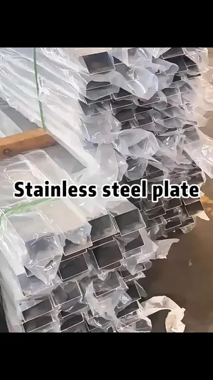Rectangular Shape ASTM Standard Ess Origin 202 201 2205 2205 2507 904L 430 Material 600g Mirror Surface 0.65mm 2mm Thickness Seamless Stainless Steel Pipe