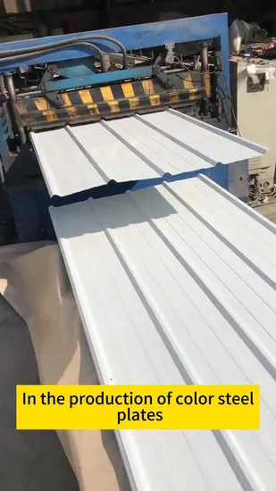 Red Blue Green Wave Profile Prepainted Corrugated Color Roofing Sheet